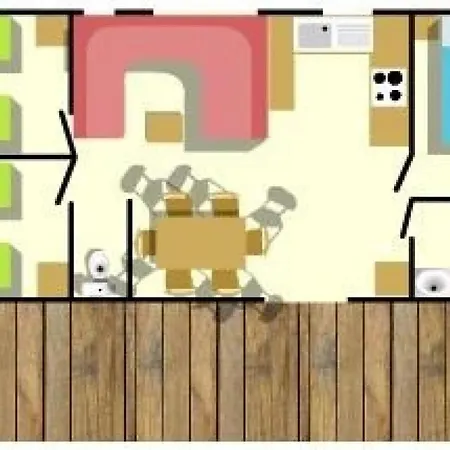 Mobilhome 5 Etoiles - Piscine - Eebdbf *